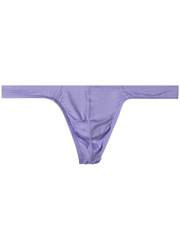 Modal Sexy Solid Low Waist Thong
