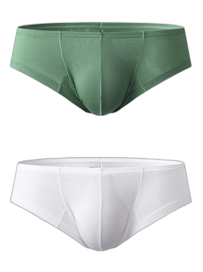 2 Pack Mens 3D Breathable Contour Pouch Boxershorts