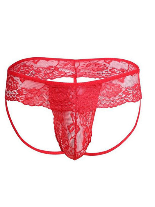 Sexy Men's Lace Erotic Thong
