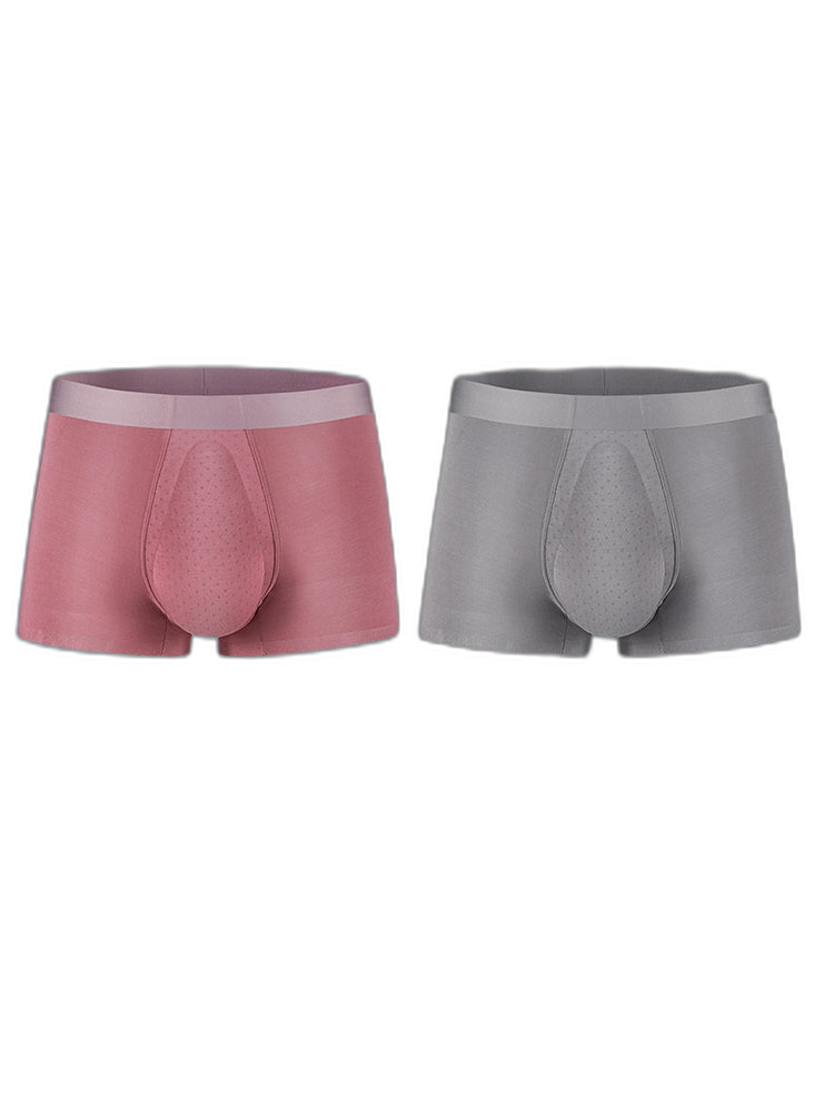 Men's Seamless Trunks with Organic Latex Support Cup