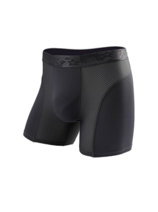 3 Pack Breathable Antibacterial Mesh Boxers Briefs