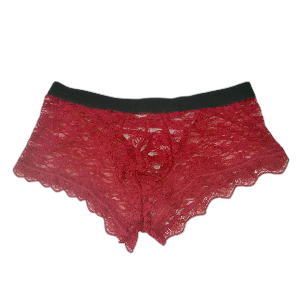 Sexy Men's Lace Back Panties