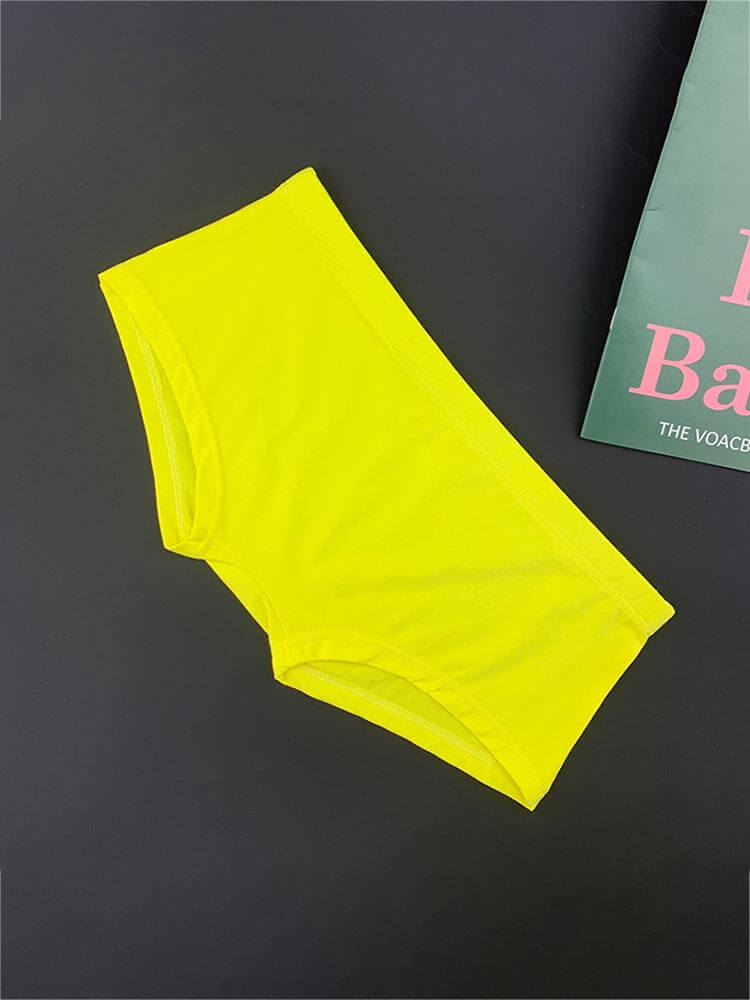 Men's Low-Rise Stretch Tight Cotton Boxer Briefs