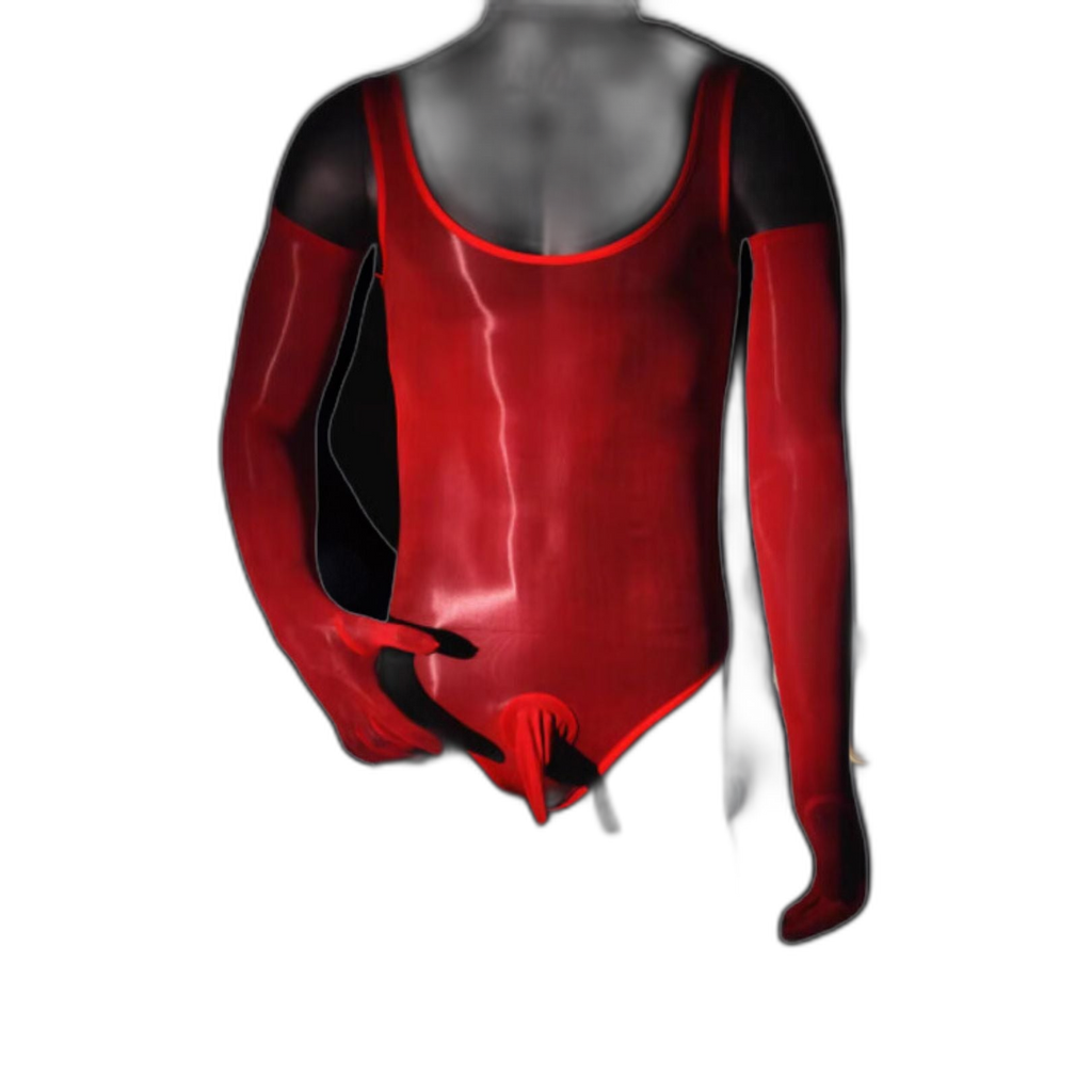 Queer Glow-Up Shiny Member Bodysuit