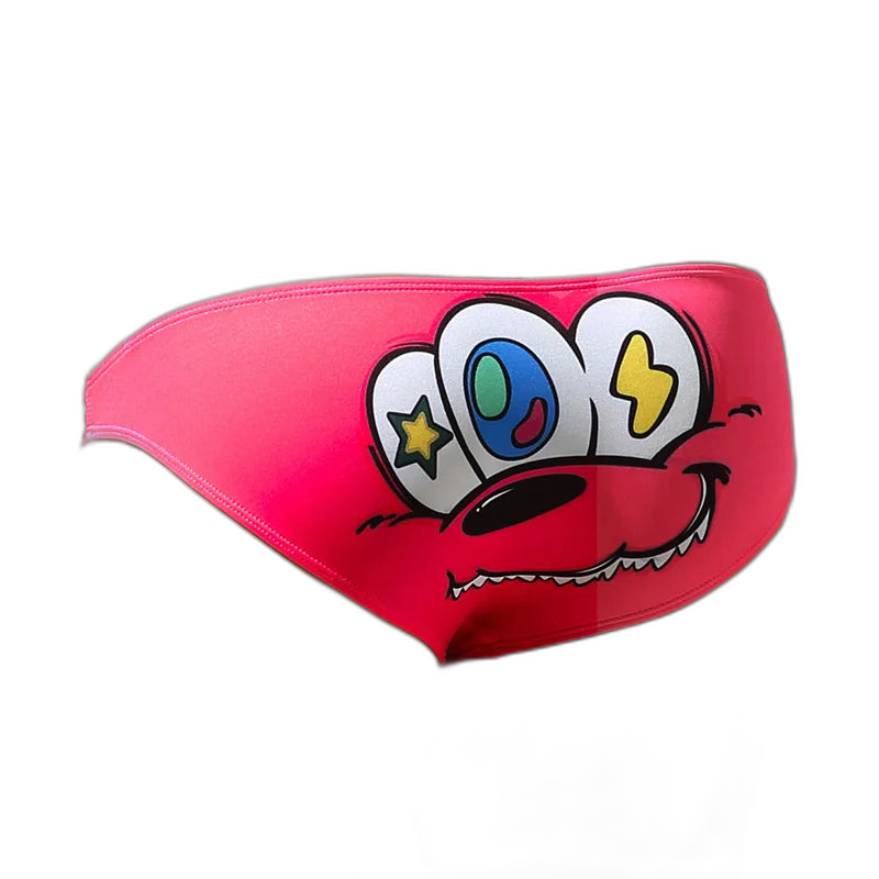 Cartoon Kink Pop Print Men’s Briefs