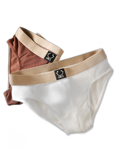 4-pack Men's Anti-Chafing Odor-Control Comfy Waistband Briefs