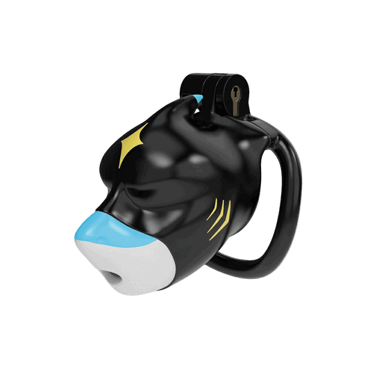 Furrjoi Shark Chastity Cage Yellow