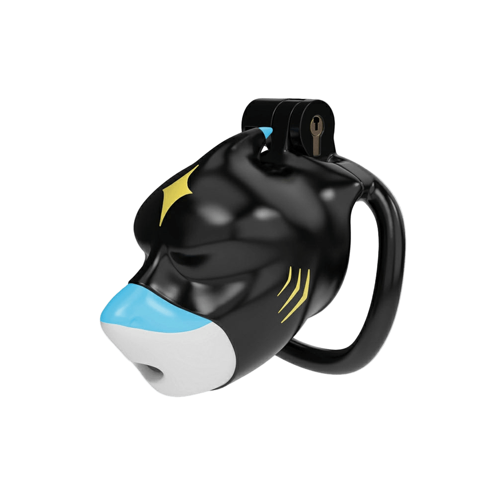 Furrjoi Shark Chastity Cage Yellow