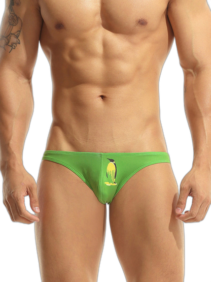 Men’s Cartoon Low-Rise Briefs