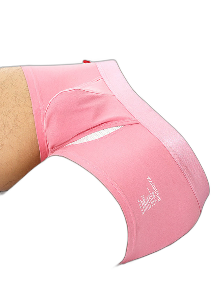 2 Pack Men's Large Pouch Casual Underwear