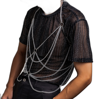Stainless Steel Chain Body Harness