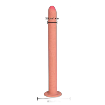 River - 9 Inch Realistic Dildo - Enema Dildo - Squirting Dildo