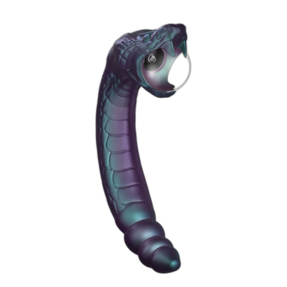 Temptasia Rattlesnake Dual-Ended Vibrator - Plasma Vibrator - Prostate & G Spot Stimulator