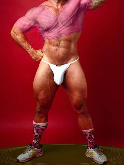Men's Sexy Low-Rise Seamless Thin Strap Thong