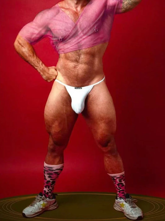 Men's Sexy Low-Rise Seamless Thin Strap Thong