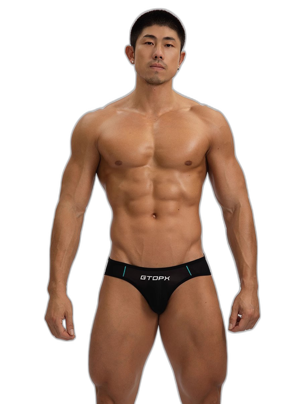 2 Pack Men's Sexy Stretch Sheer Sport Bikini – Lightweight & Breathable