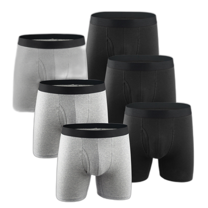 Multi-pack Men's Prevent Thighs Chafing Boxer Briefs