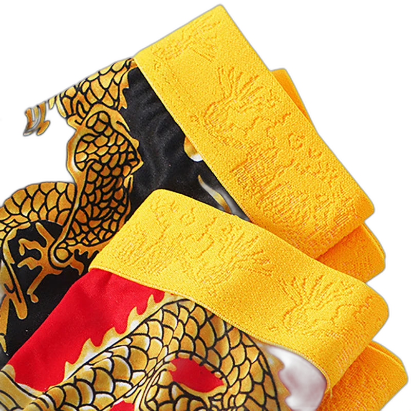 Dragon Daddy Bold Print Men’s Boxer Shorts (4 Pack)