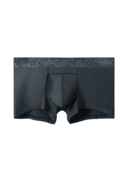 4 Pack Men’s Support Pouch Trunks With Functional Fly