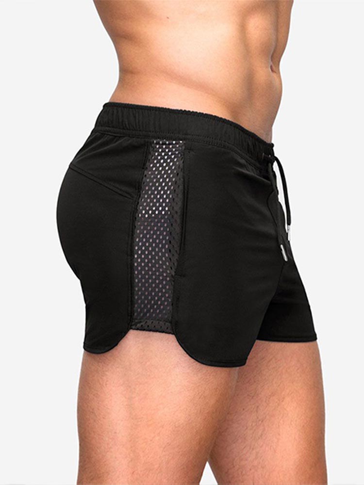 Men's Sports Fitness Mesh Stretch Shorts