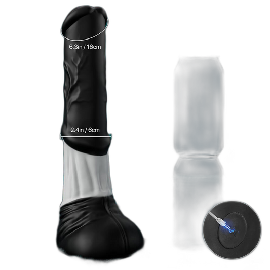 Thundr - 11.8 Inch Centaur Dildo – Thrusting & Vibrating Fantasy Dildo