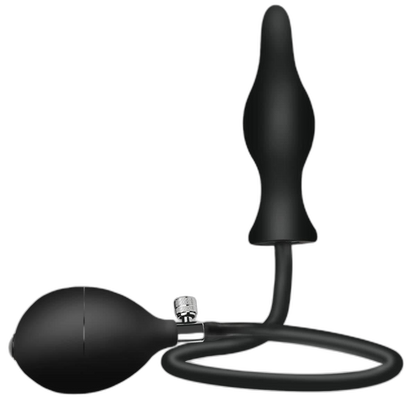 Spiral - Inflatable Butt Plug - Silicone Anal Plug