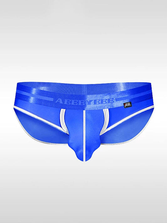 Men's Sexy Japanese Stretchy Sheer U-Pouch Briefs