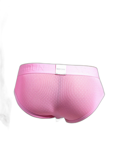 2 Pack Men's Low Rise Mesh Large Pouch U-convex Breathable Comfortable Briefs
