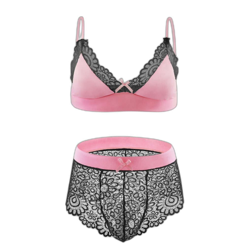 2-Piece Sexy Lingerie For Crossdressers