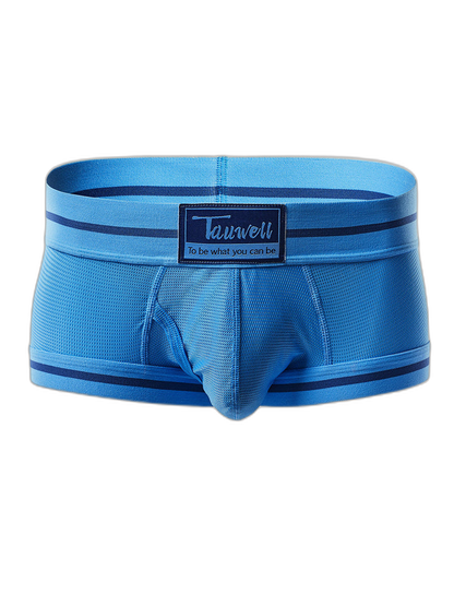 Men's Breathable Mesh Line Trunks with Fly