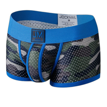 Jockmail Coloured Military Mesh Boxers (6 Pack)