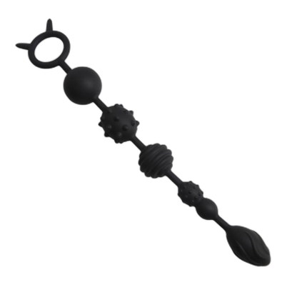 Kiki - Silicone Anal Beads - 6 Bead Anal Trainer