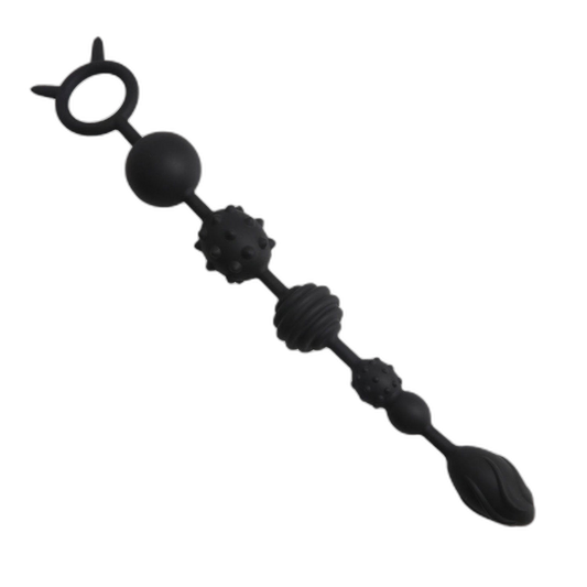 Kiki - Silicone Anal Beads - 6 Bead Anal Trainer
