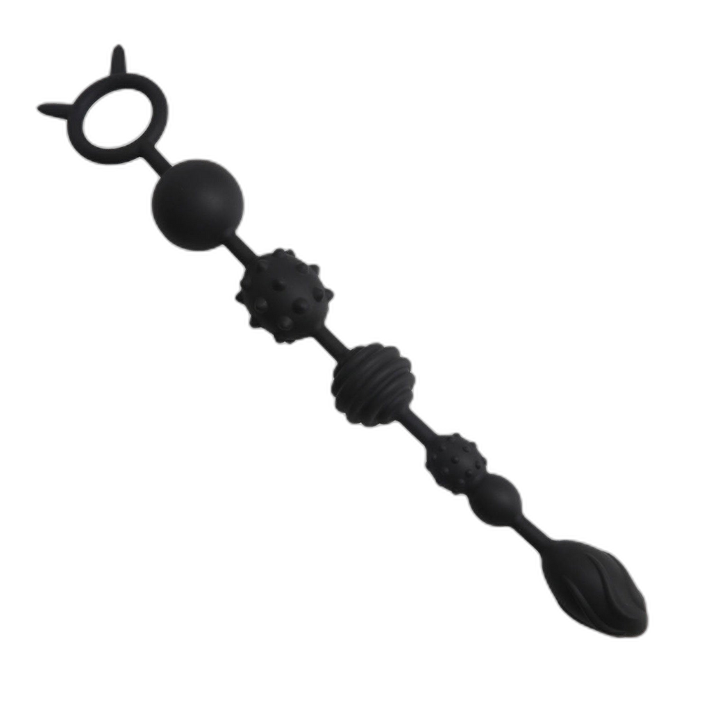 Kiki - Silicone Anal Beads - 6 Bead Anal Trainer