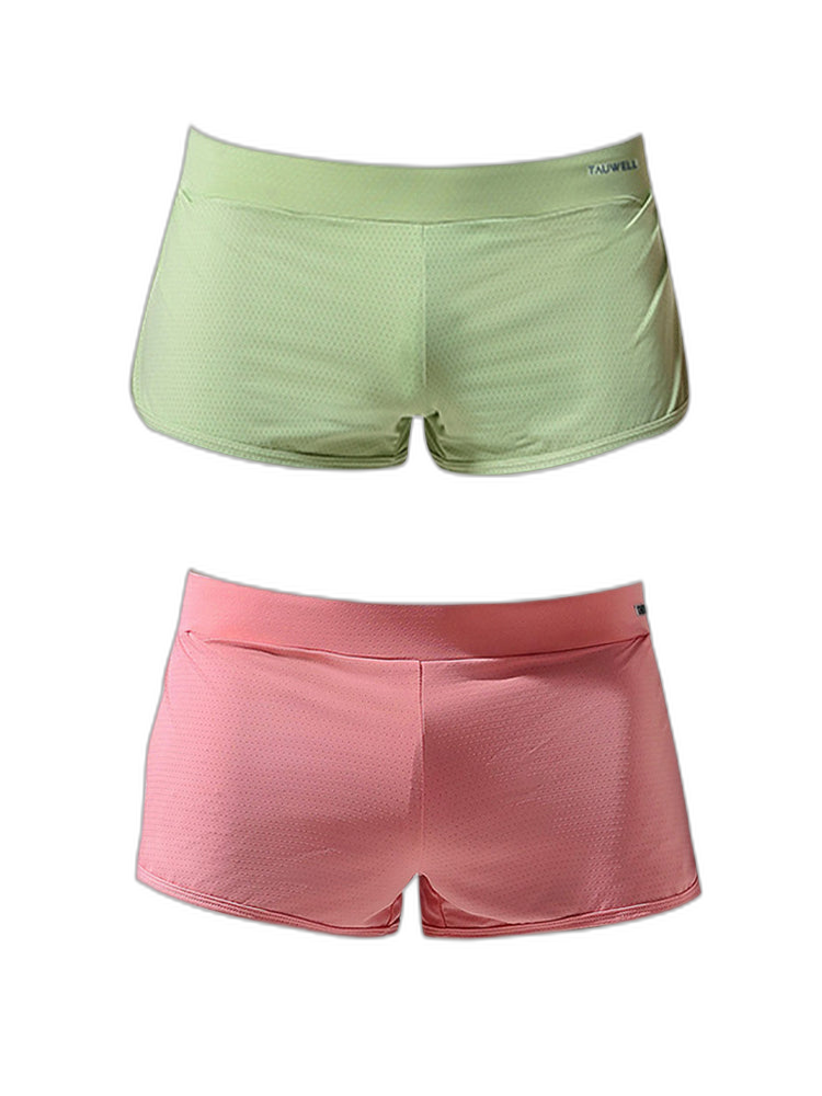 Men's Breathable Mesh Boxer Shorts With Separate Pouch
