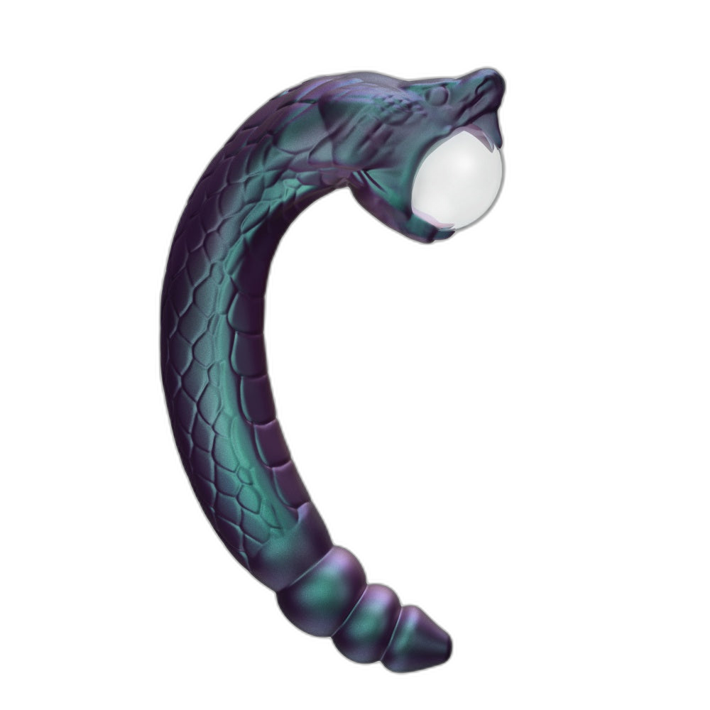 Temptasia Rattlesnake Dual-Ended Vibrator - Plasma Vibrator - Prostate & G Spot Stimulator