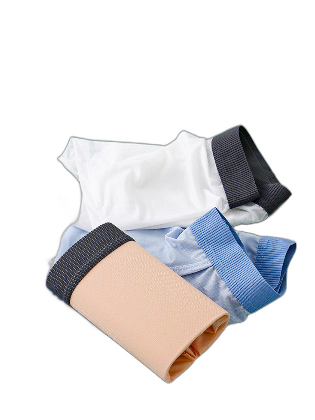 2 Pack Men's Ultra-Thin Trunks with Open Fly