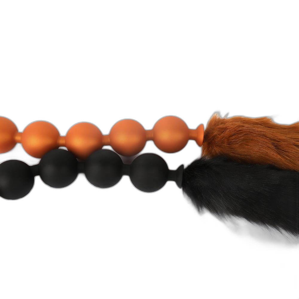 Nine Realms - Large Anal Beads - 9 Balls With Tail - Deep Anal Toy