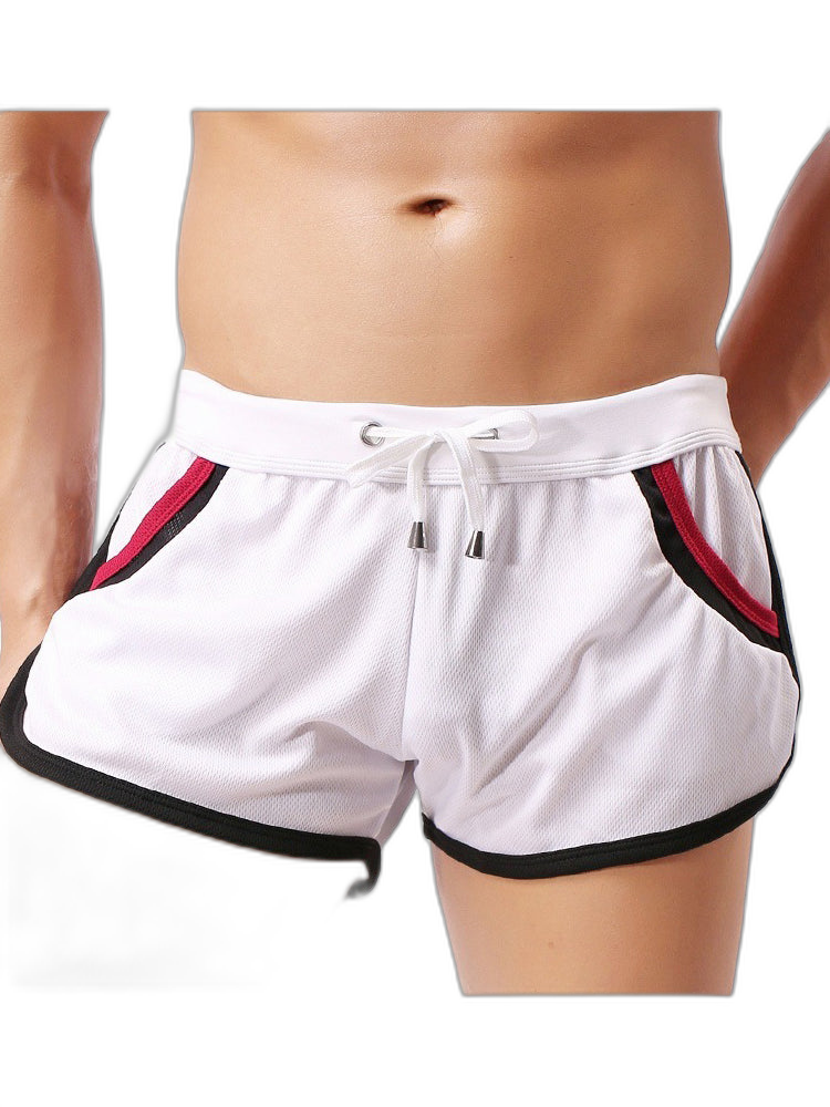2 Pack Drawstring Leisure Men's Loose Boxer Shorts