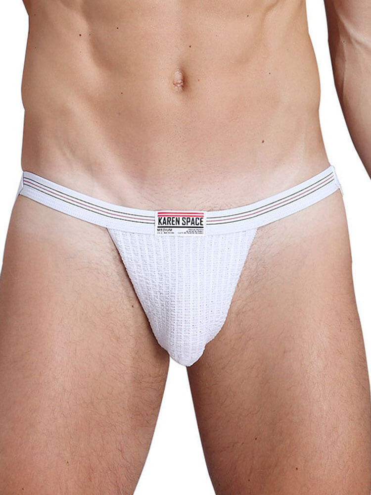 Men's Sexy Low-Rise Butt-Baring Double-Strap Thong