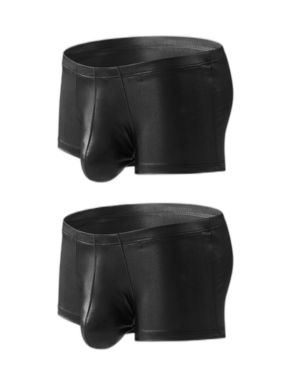 2 Pack Men's Big Pouch Performance Sexy Trunks