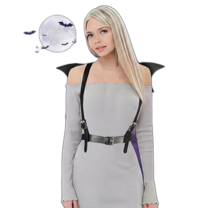 Gothic Bat Wing Harness