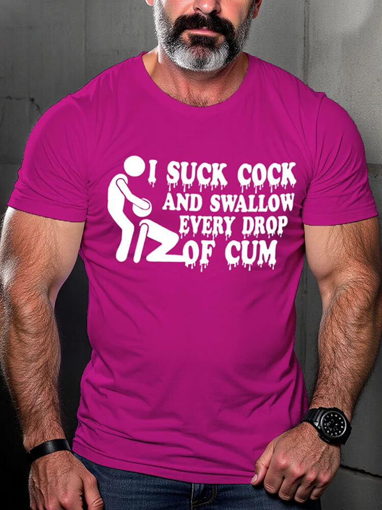 Men's Gay Pride LGBTQ Cock T-shirt