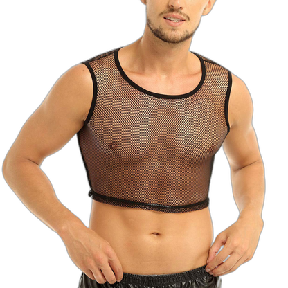 Mesh Crop Tank