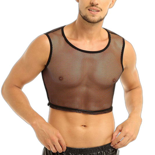 Mesh Crop Tank