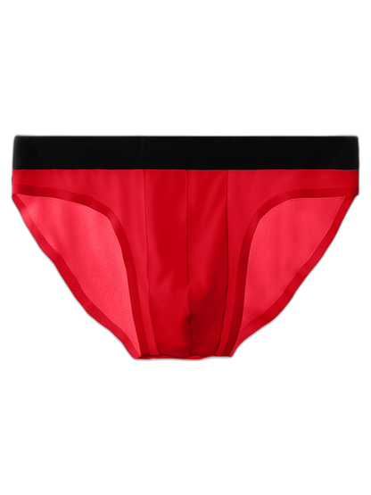 4 Pack Ice Silk Seamless Men's Briefs