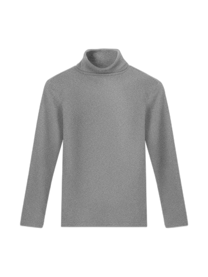 Men's Mid-high Collar Warm Cold-proof Long-sleeved Bottoming Shirt