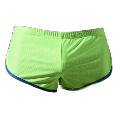 Mesh Shorts With Pouch Green/Blue