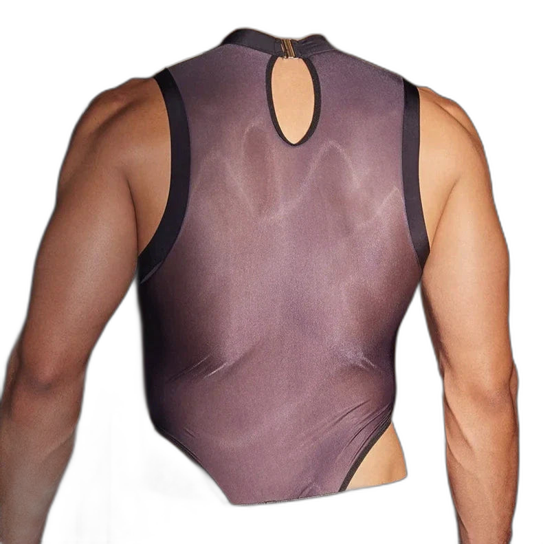 Sheer Mesh Bodysuit Tank