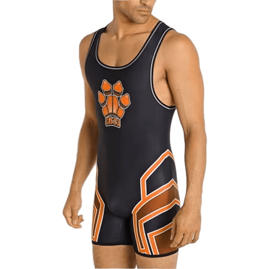 CellBlock 13 Bandit Singlet Back/Orange